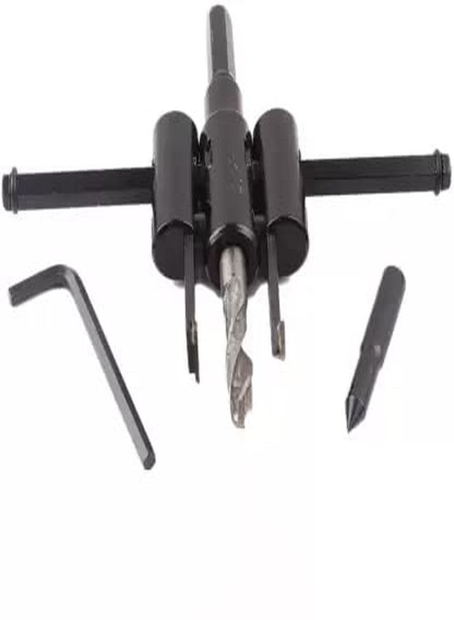 ISC Adjustable Circle Hole Saw Cutter for Wood Gypsum Board POP for Sealing Size 30mm~120mm Diameter - Image 1